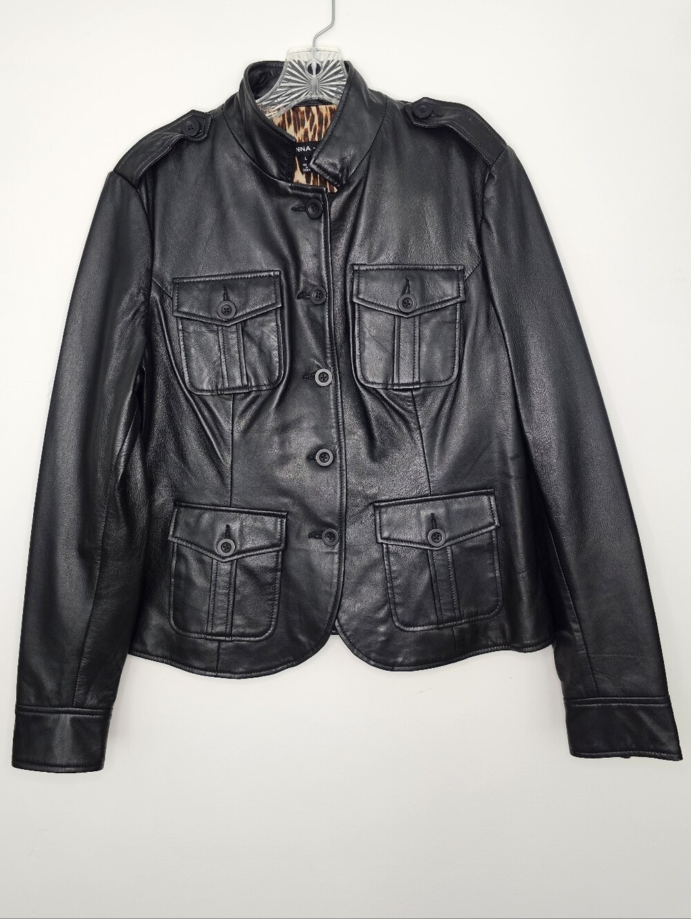 Kenna T Leather Jacket/Blazer - Large